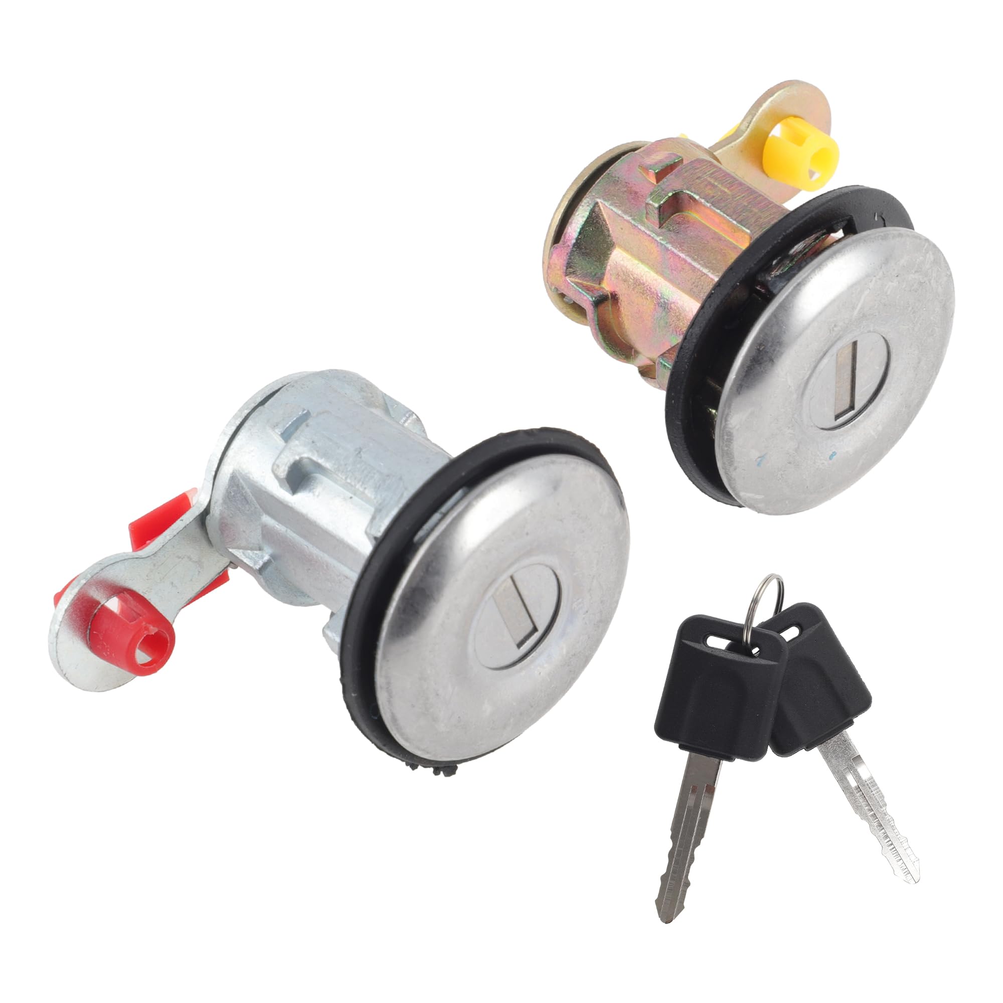 INFINAUTO Front Left Front Right Door Lock Cylinder with 2 Keys for Nissan Altima L4 V6 2.4L 2.5L 3.5L 1998-2003 Replace No.H0600-3J125/H06003J125