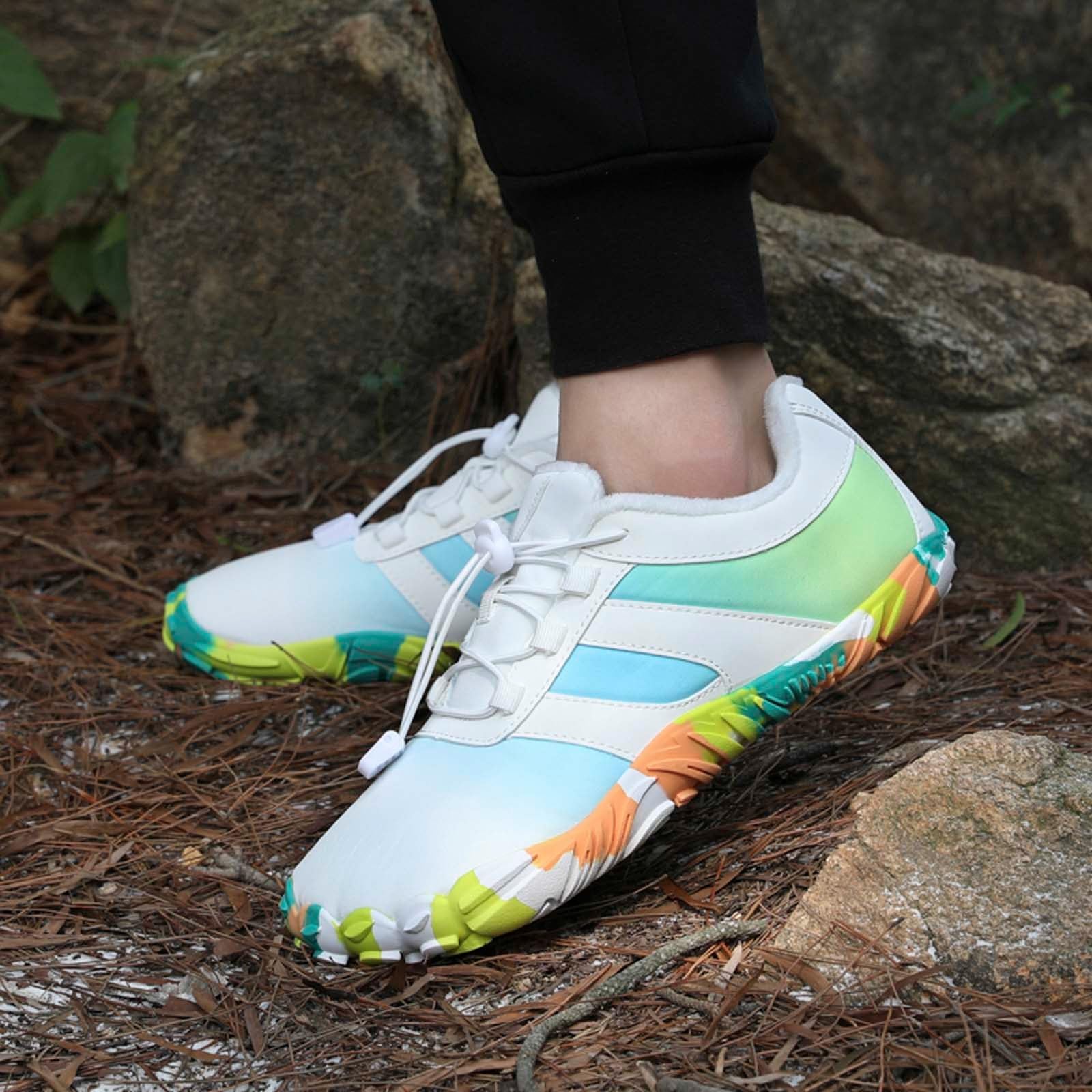 Zapatillas Mujer Deportivas,Zapatillas De Invierno Acogedoras con Forro De Punto Ideales para Correr Al Aire Libre Y para El DíA A DíA Calzado Ligero para Clima FríO