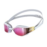 Speedo Unisex-Adult Swim Goggles Mirrored Fastskin Hyper Elite