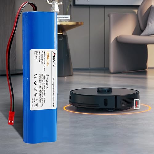 Miniatura 6 de Batería de repuesto mejorada de 3000 mAh para aspiradoras ILIFE V3s Pro V5s Pro V8s V50 X750, piezas de repuesto de batería con kits de