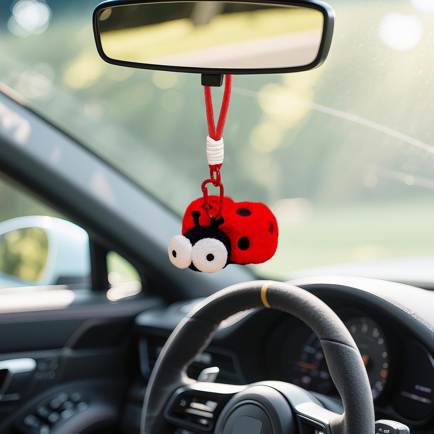 Insect Keychain Plush–Bug Bag Charms for Women,Cute Keychains for Backpacks,Purses, and Car Keys image 5