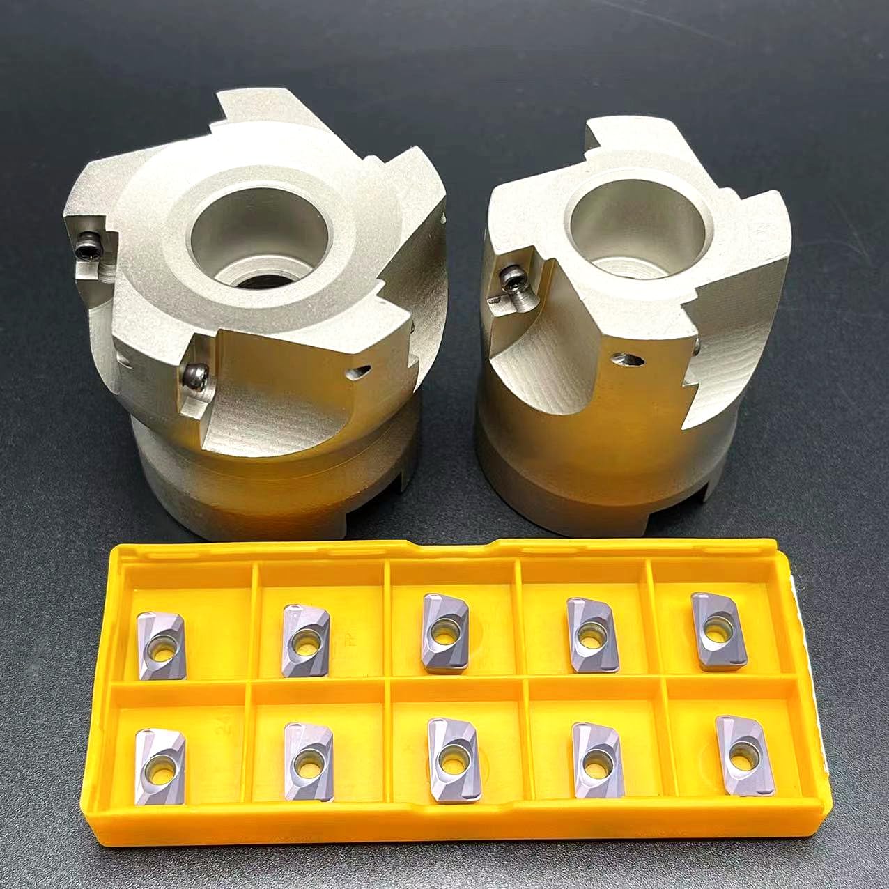 Tool Part for BAP300R 40 22 4T BAP300R 50 22 5T BAP300R 63 22 6T Right Angle Shoulder Face Mill Cutter for 10PCS APMT1135 Blade - (Angle: BAP300R 50-22-5T / Shank Diameter: APMT1135 H2 VP15TF)