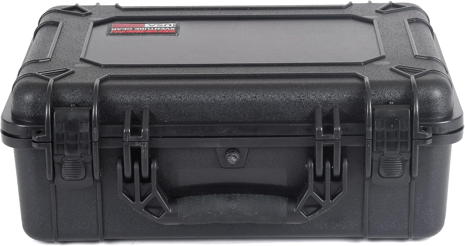 Go Rhino Hard Case with Foam - Large Box 20" | Outer: 19.75" x 15.75" x 7.5" & Inner: 18.47" x 13.31" x 6.75" | XG201608F