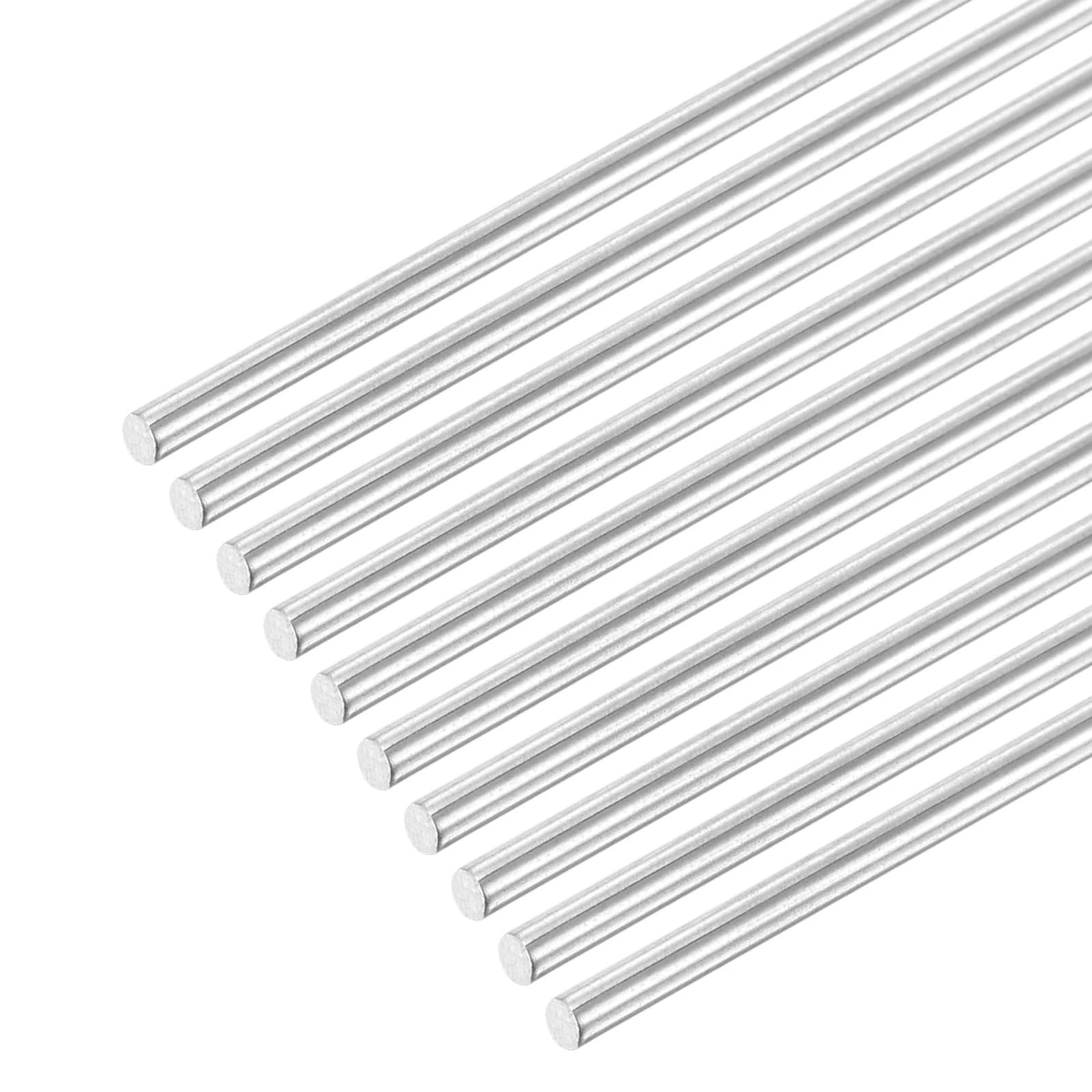 Tanstic 29-teiliges 304 Edelstahl-Stangen-Set – 8 Durchmesser (1,5–8 Mm), 100 Mm Länge, Schwarz, In Kunststoffbox, Für Wellen, DIY & Modellbau