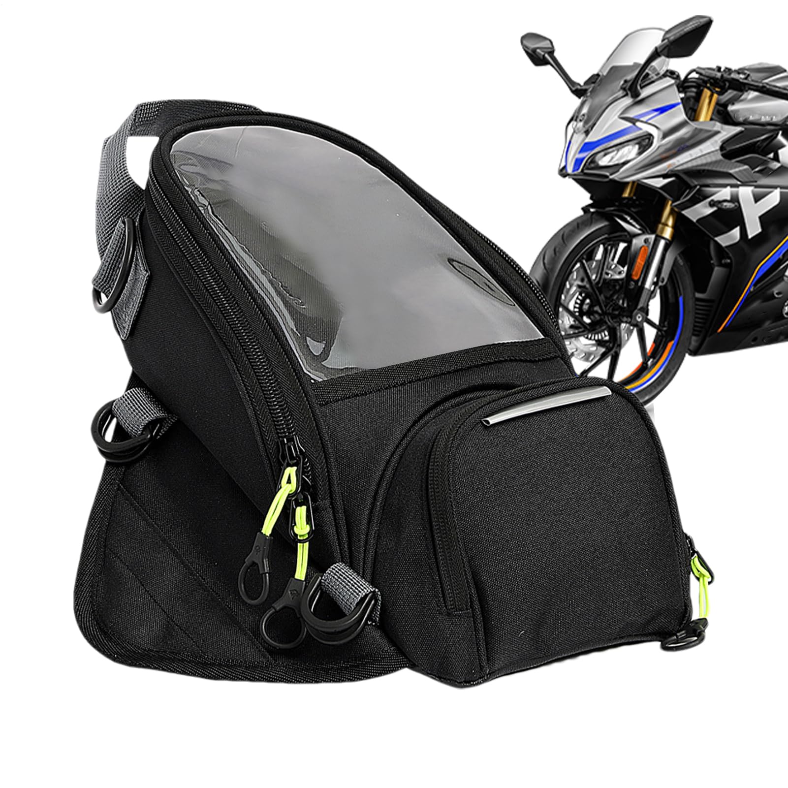 Borsa da serbatoio magnetica per moto, borsa serbatoio per moto | Borsa da navigazione impermeabile per serbatoio di moto, borsa magnetica da navigazione per serbatoio di moto, borse