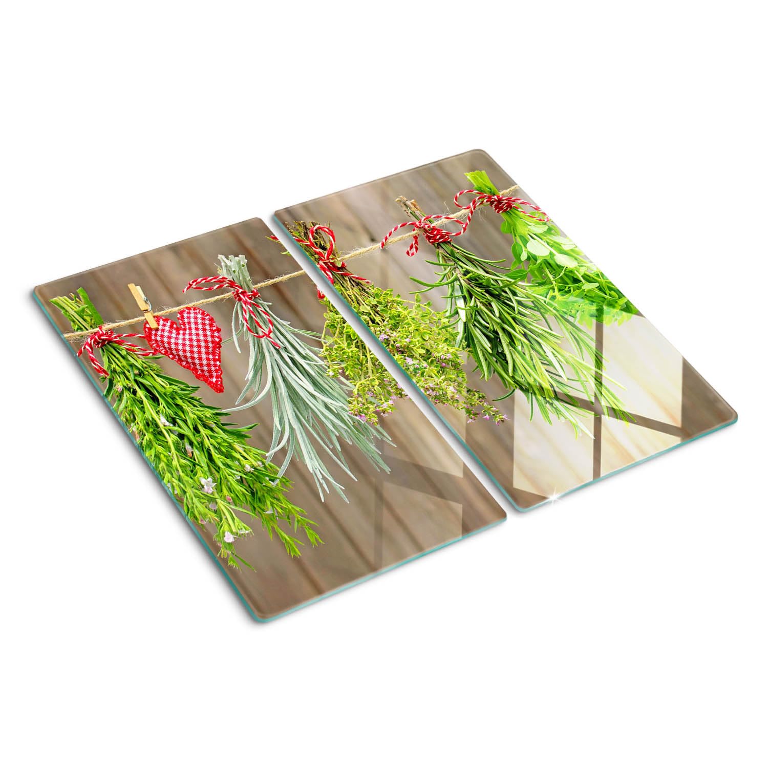 Planche à découper protection plaque induction verre trempé Tulup tapis de découpe 2x30x52cm