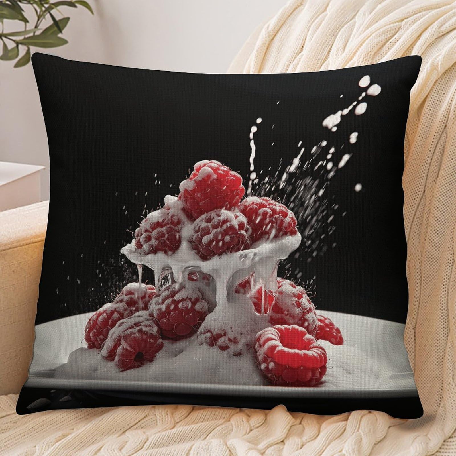 Fekiloot Style Fruit On Sugar Pillowcase Pillow Sham Pillow Case