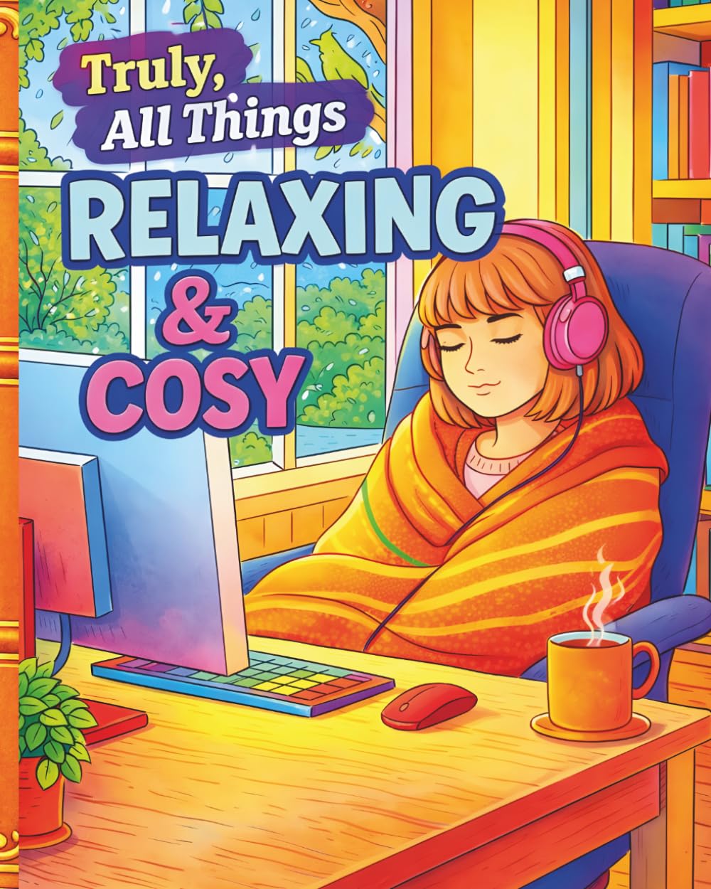 Truly, All Things Relaxing & Cosy: A Comforting Colouring Book for Rest, Mindfulness, and Peace (Truly, All Things colouring books)