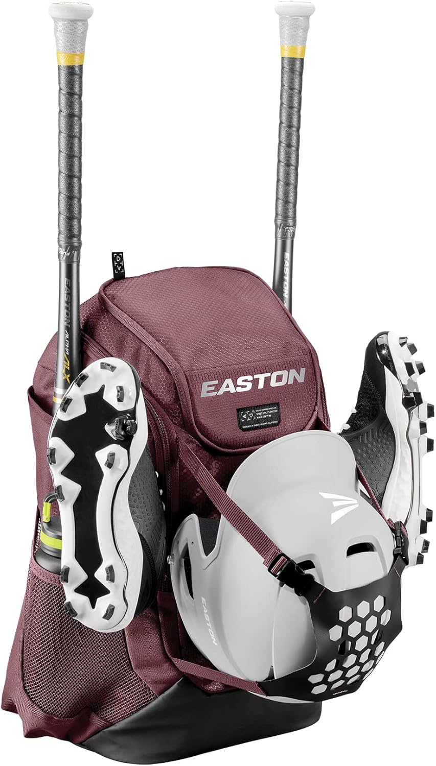 Easton | GAME READY Backpack Equipment Bag | T-Ball / Rec / Travel | Baseball & Softball | Multiple Colors