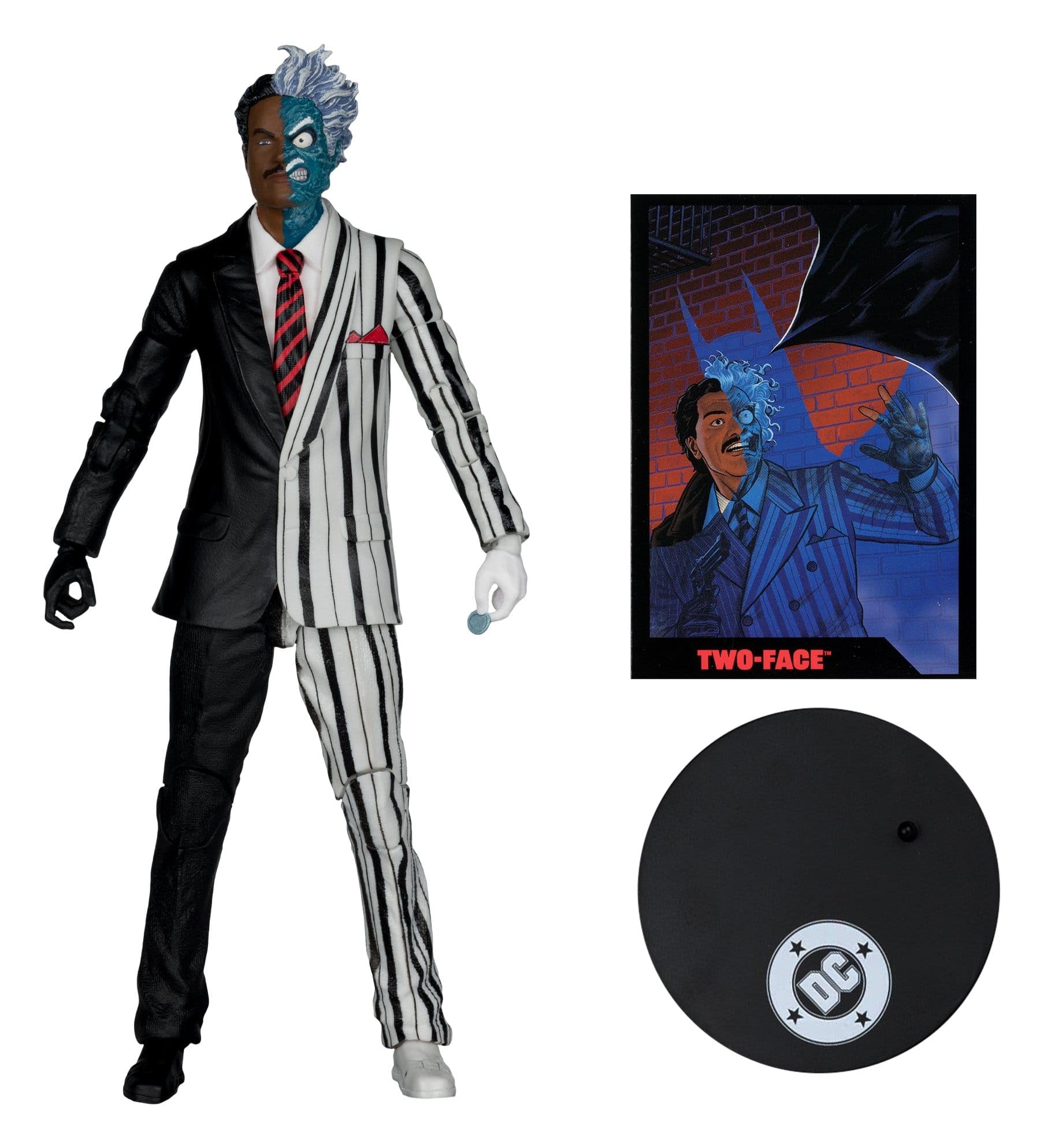 DC Direct Page Punchers Action Figure a due facce (Batman 89) (Red Platinum Edition) 19 cm