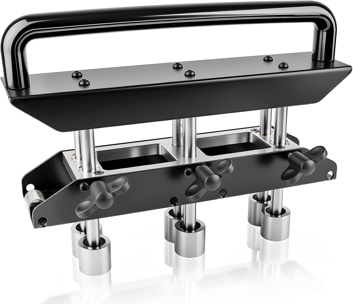 3-Station Edge Roller Bender for Metal Roofing, 0-90° Angle Large Curves Sheet Metal Bead Roller, Hand Tool for 0.36-0.76mm Thickness, 5/8" to 4" Bending (16-102mm)