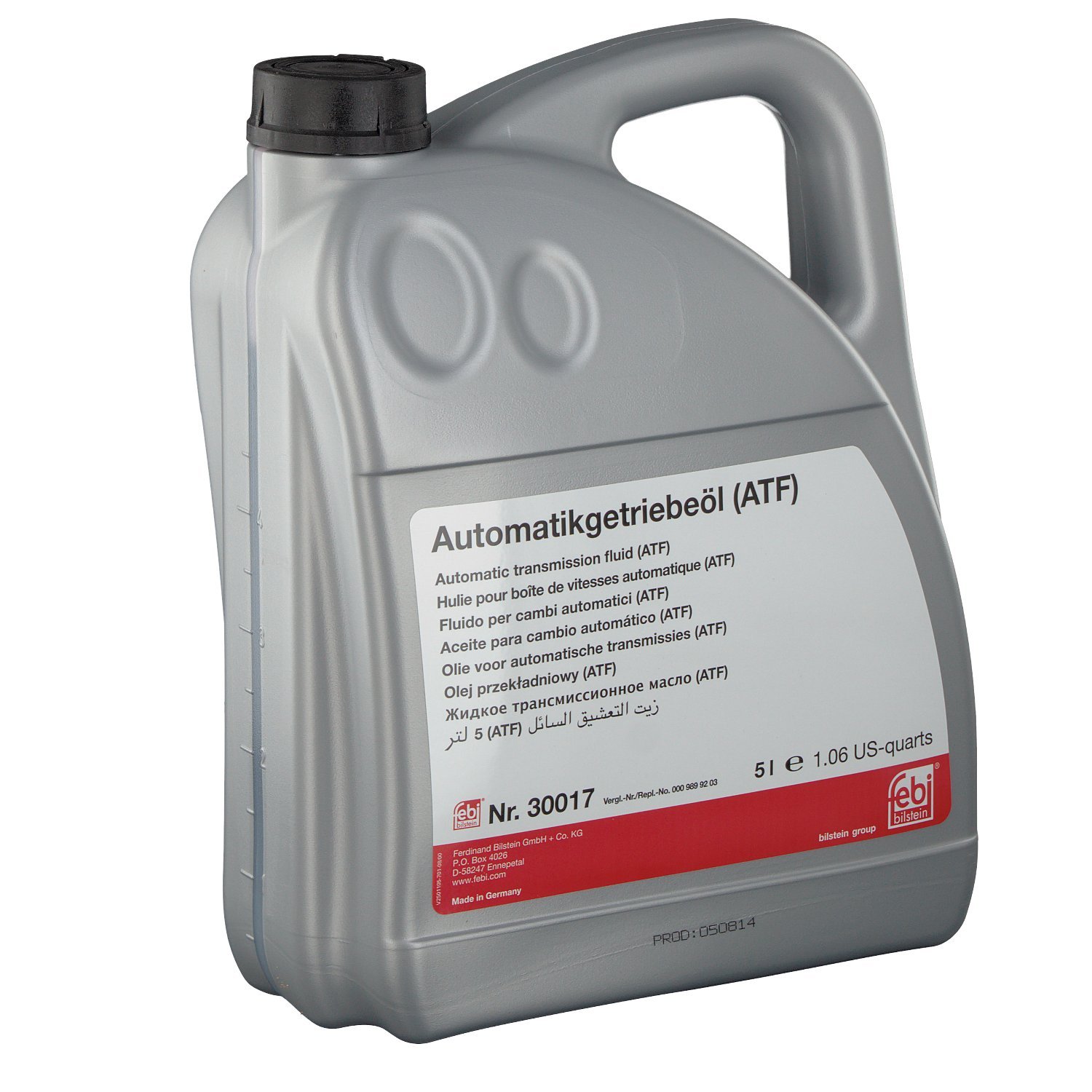 FEBI BILSTEIN 30017 Olio cambio automatico (ATF) 5L Rosso