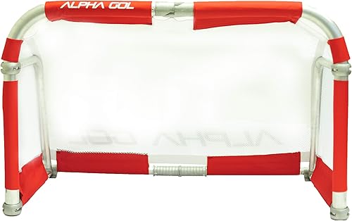 Alpha Goal - Portería plegable de aluminio con bolsa de transporte