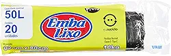 Embalixo Saco Lixo Eu Reciclo 50 Litros Preto