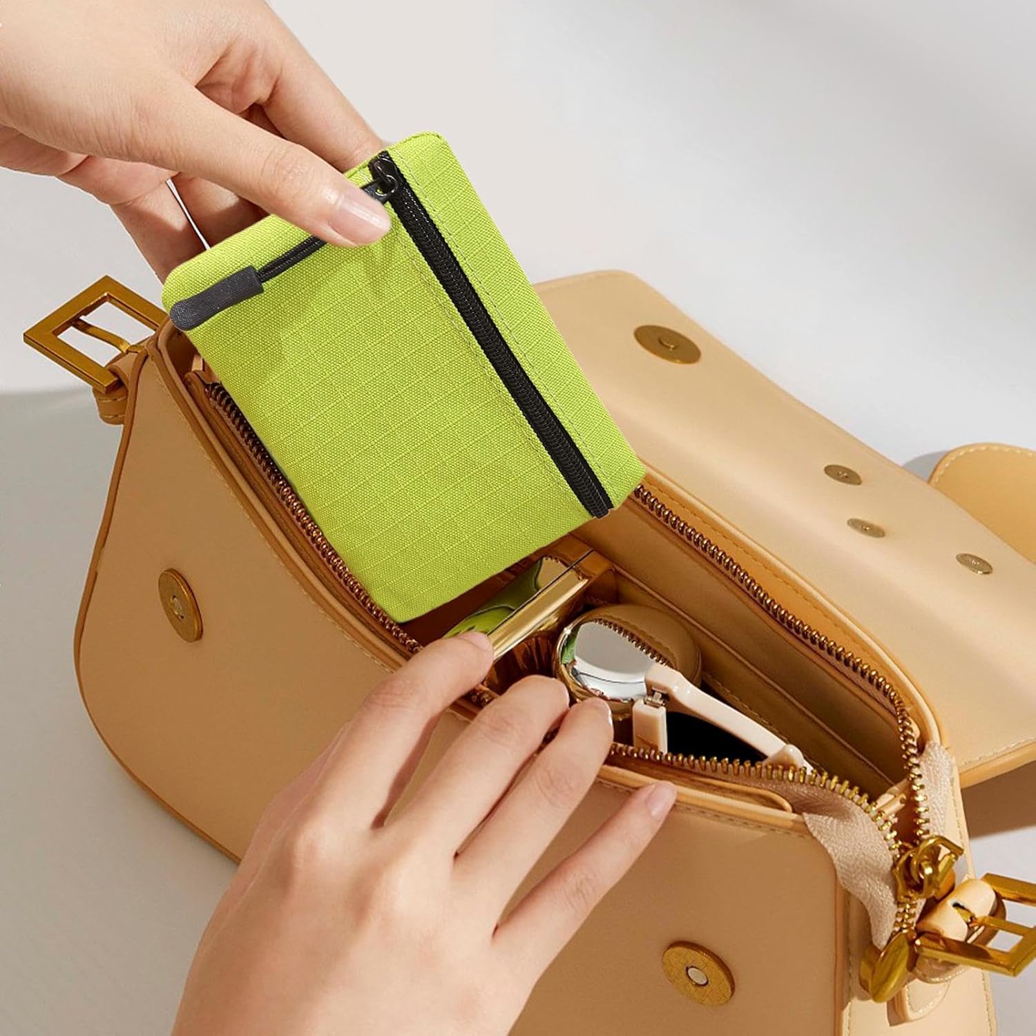 Portemonnee Fossil Wmns Erin Tap Multifunctioneel Zwart Zwart