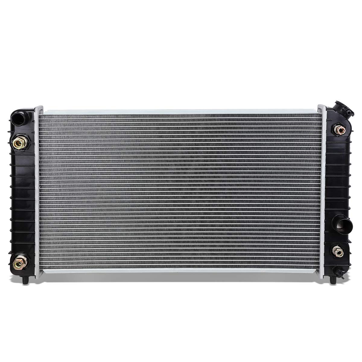 DNA Motoring OEM-RA-1826 Aluminum Radiator Compatible with 96-05 Blazer 4.3 4.2 AT, 26-1/4" W x 15" H X 1" D, 1-5/16" Inlet / 1-9/16" Outlet