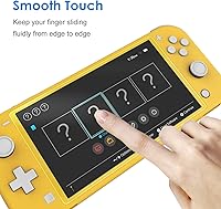 Vista 3 de JETech Screen Protector for Nintendo Switch Lite 2019, Tempered Glass Film, HD Clear, 3-Pack
