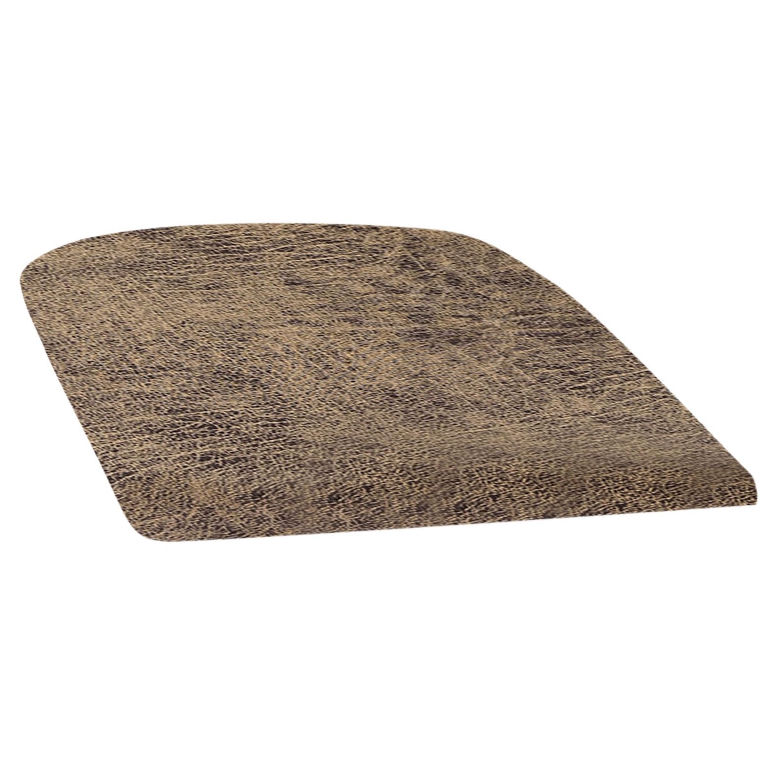 Carotoe Dark Brown Stretchable Antislip Pu Leather Chair Cover Seat Cushion Dining Chair Seat Cover