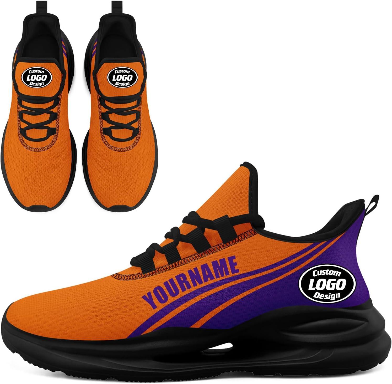 Custom Stylish Sneakers for Men Women Personalized Team Company Gifts Comfortable Unisex Running Tennis Baseball Sports Shoes