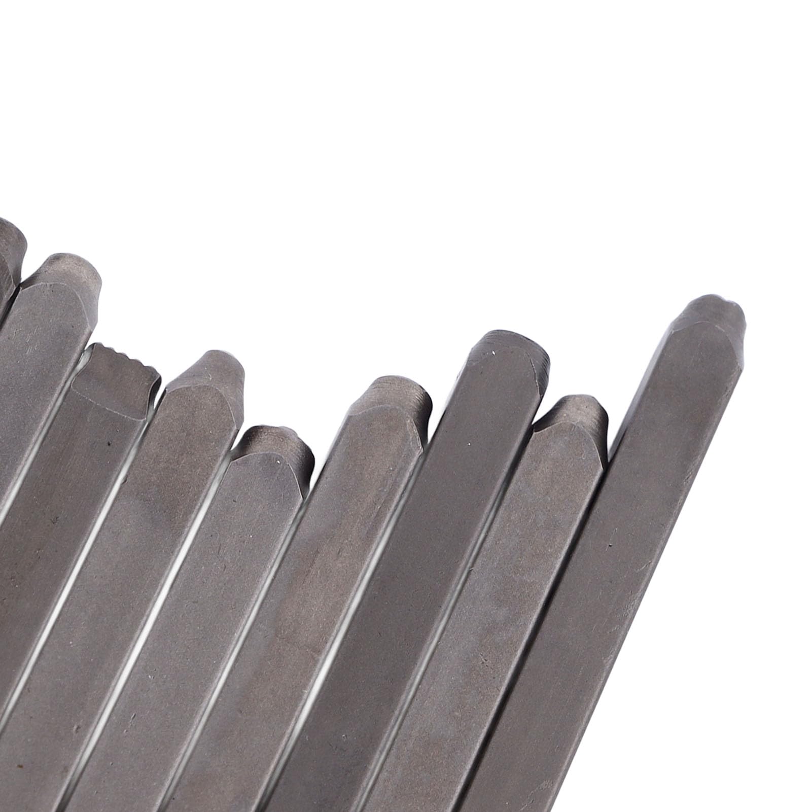 Metall-Blumenmuster-Stempel-Set, DIY-Schmuck-Stempelwerkzeuge mit 20 Blumen-Stanzstempeln aus Karbonstahl für die Herstellung von Schmuck und Gravuren