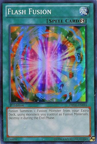 Yu-Gi-OhFusionFlash drlg-en016Dragones de leyenda1st EditionSuper Raro