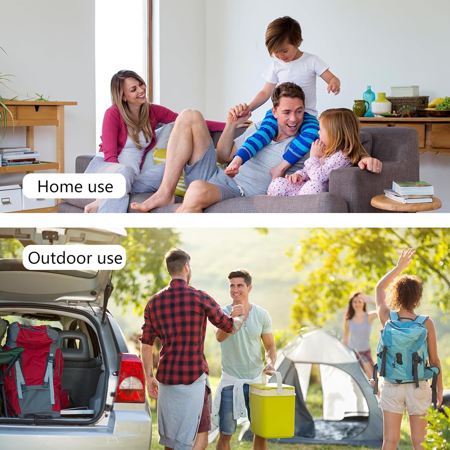 Large Car Trunk Storage Box Deep Black No Lid, Foldable Car Organizer Case for Suv and Sedan, Multipurpose Vehicle Sundries Holder and Automotive Trunk Organizer