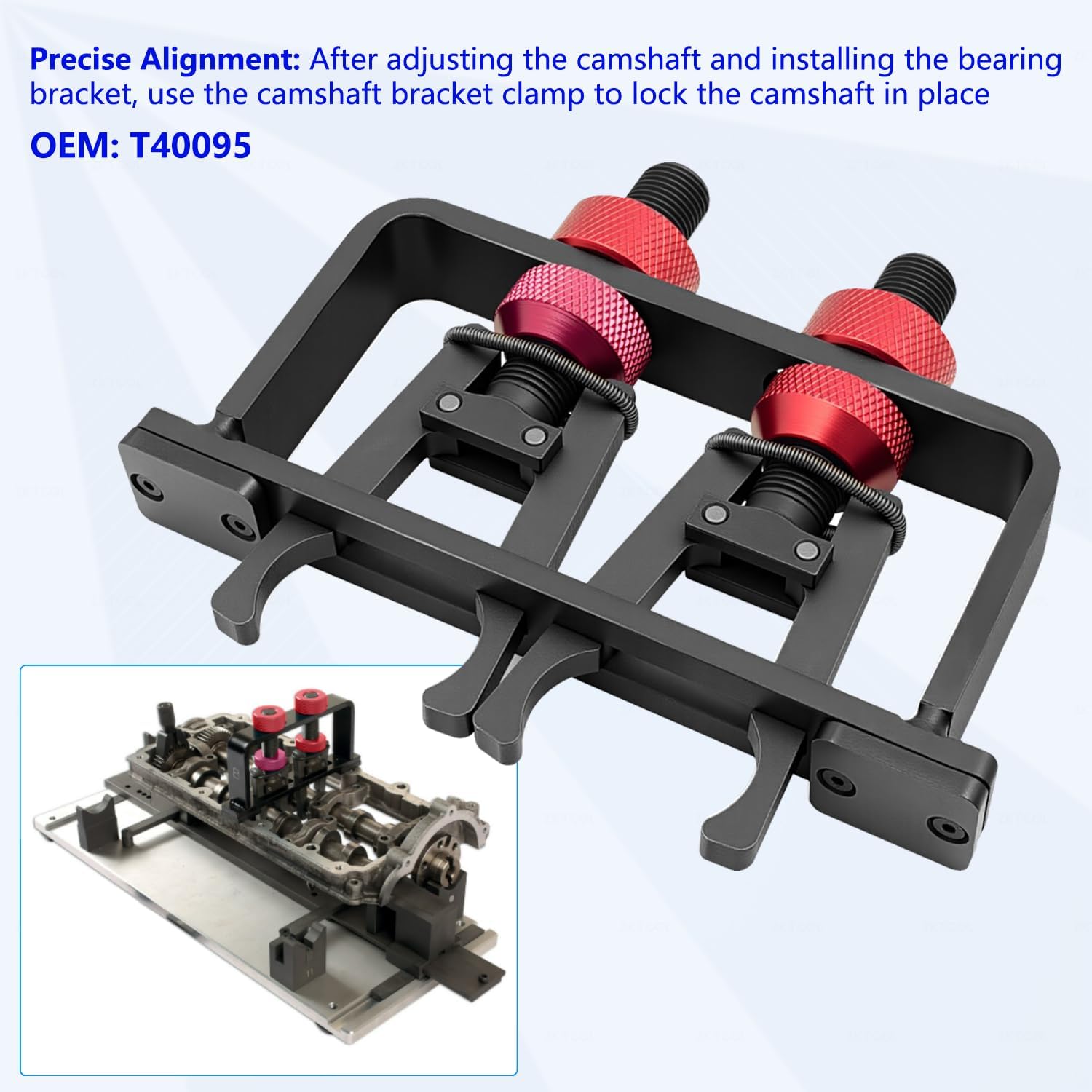 ZKTOOL Diesel Camshaft Cylinder Head Engine Timing Tool for VAG Audi Porsche Seat, OEM T40094 T40095 T40096