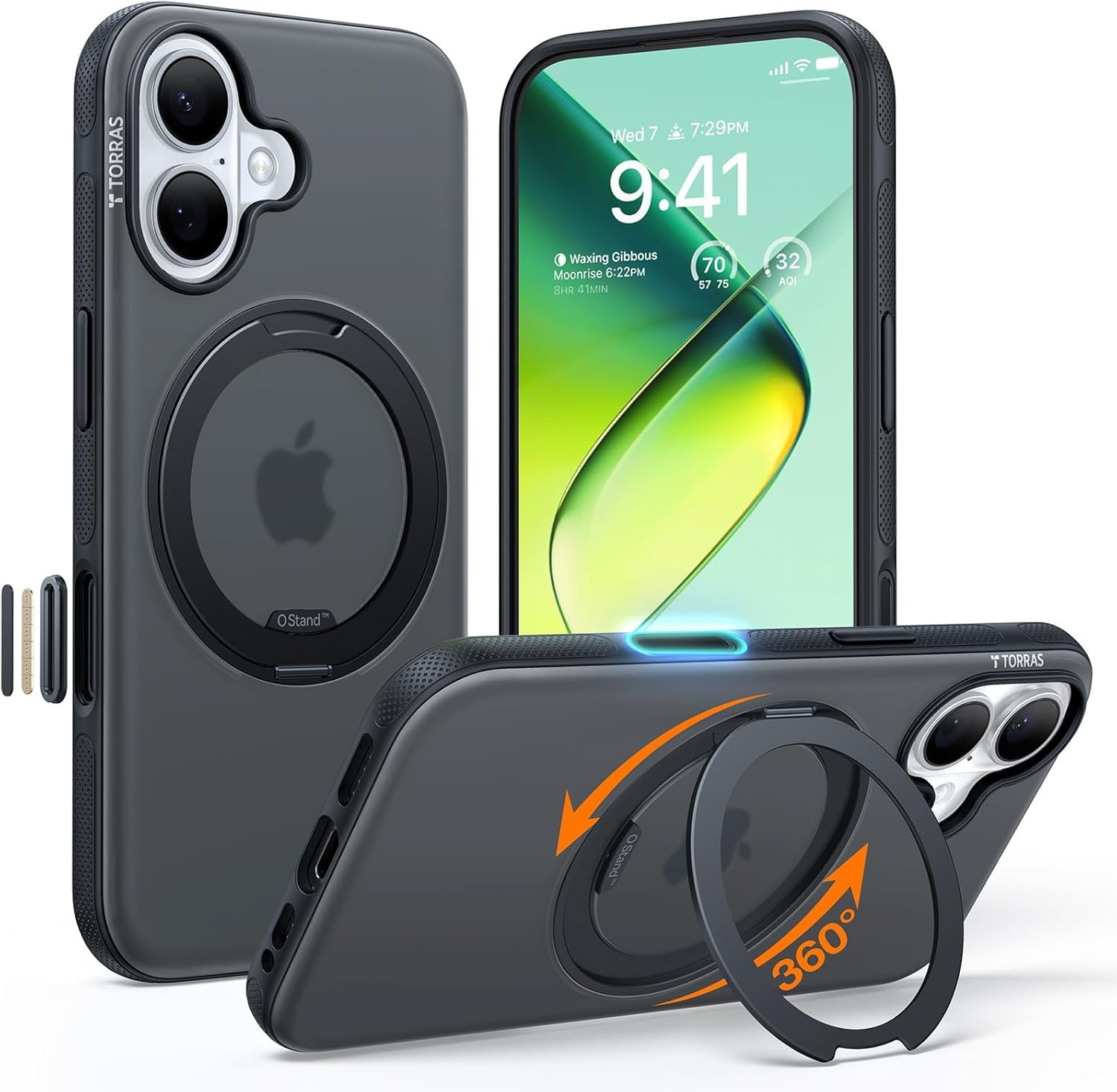 Amazon.co.jp: TORRAS iPhone 16 用 ケース カメラコントロール