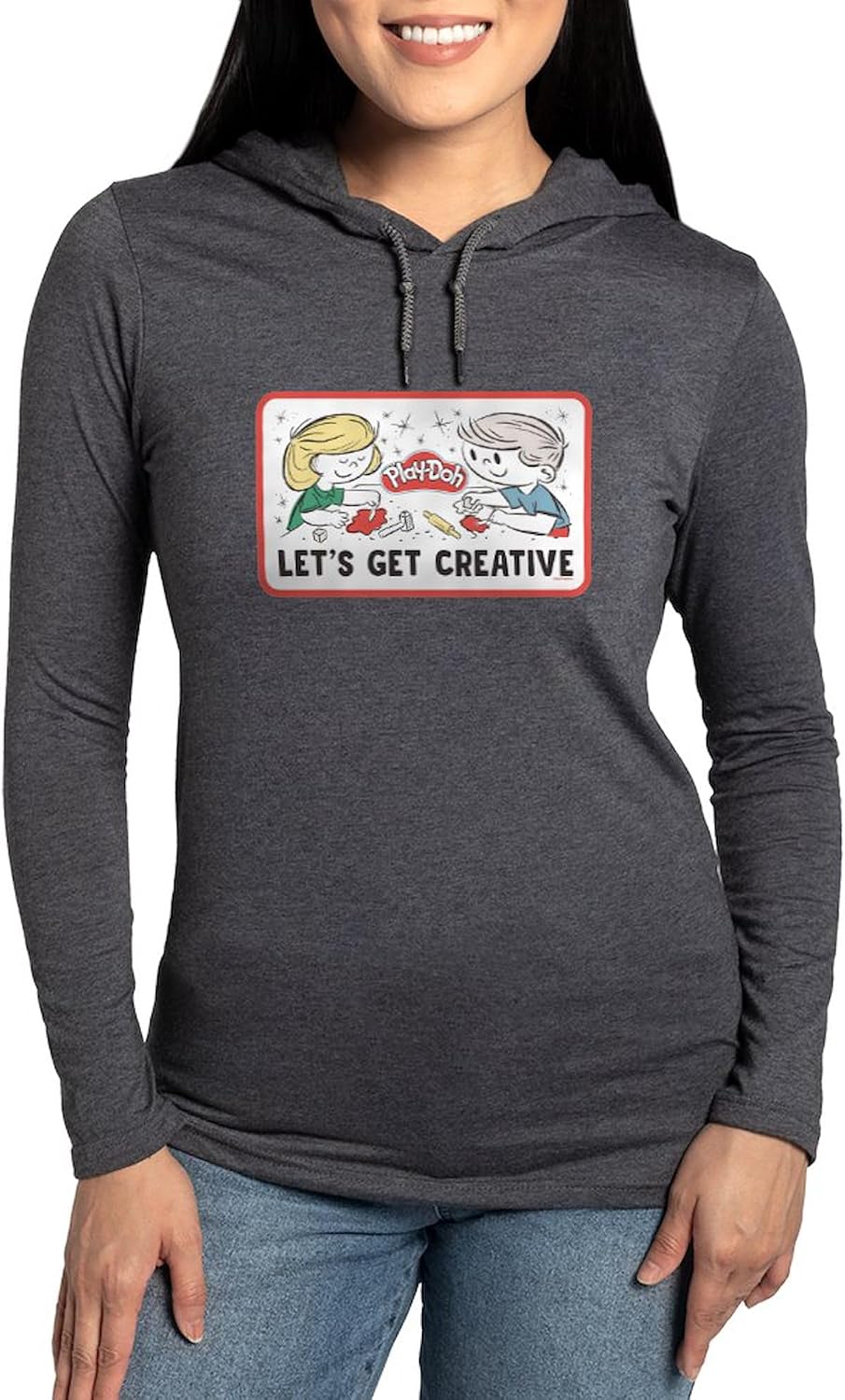 CafePress Play Doh: Creative Women's T-Shirt Hoodie