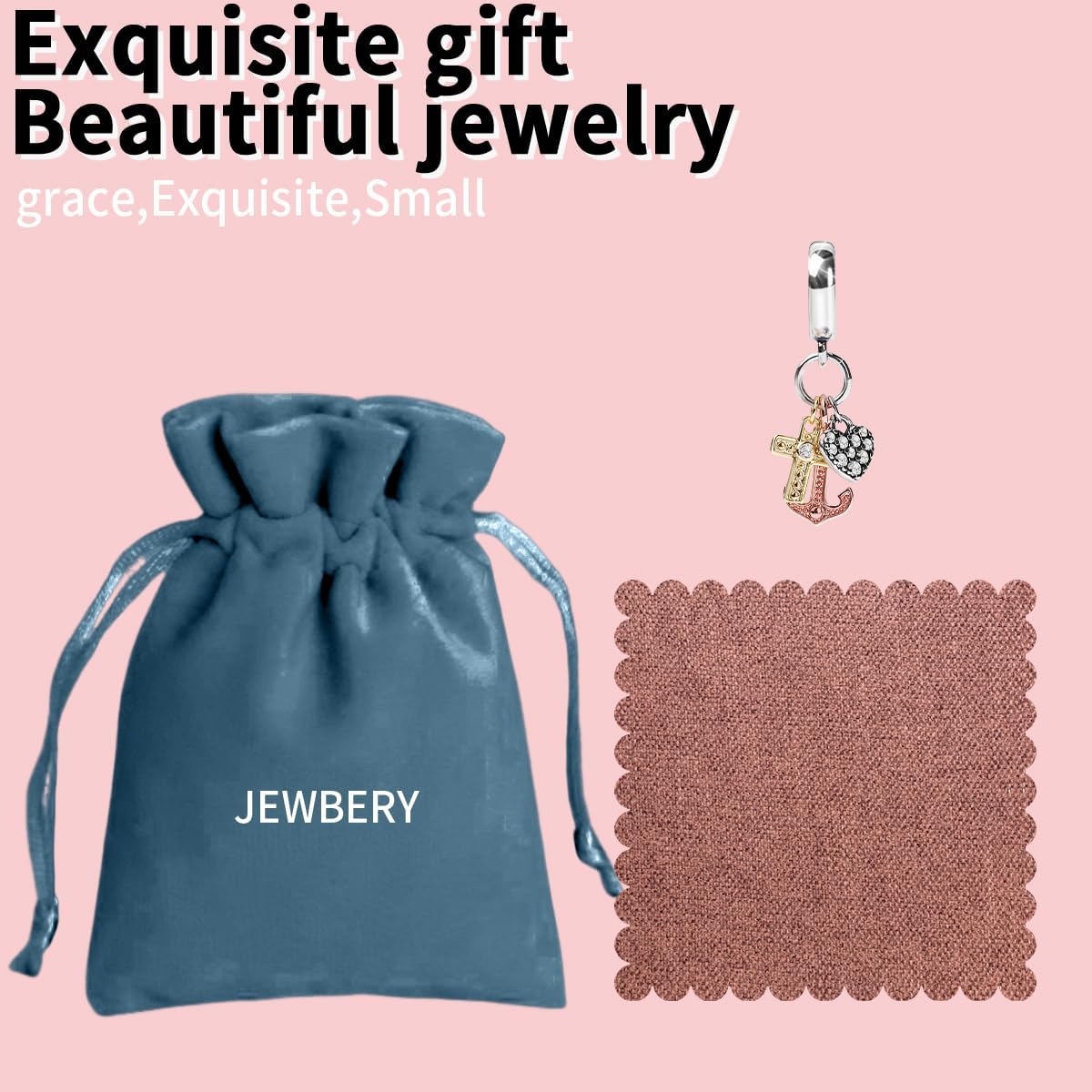 S925 sterling silver Astronaut Flower Little Animal Family Tree Heart Charm DIY beads are suitable for Pandora's charming beads - Image 7