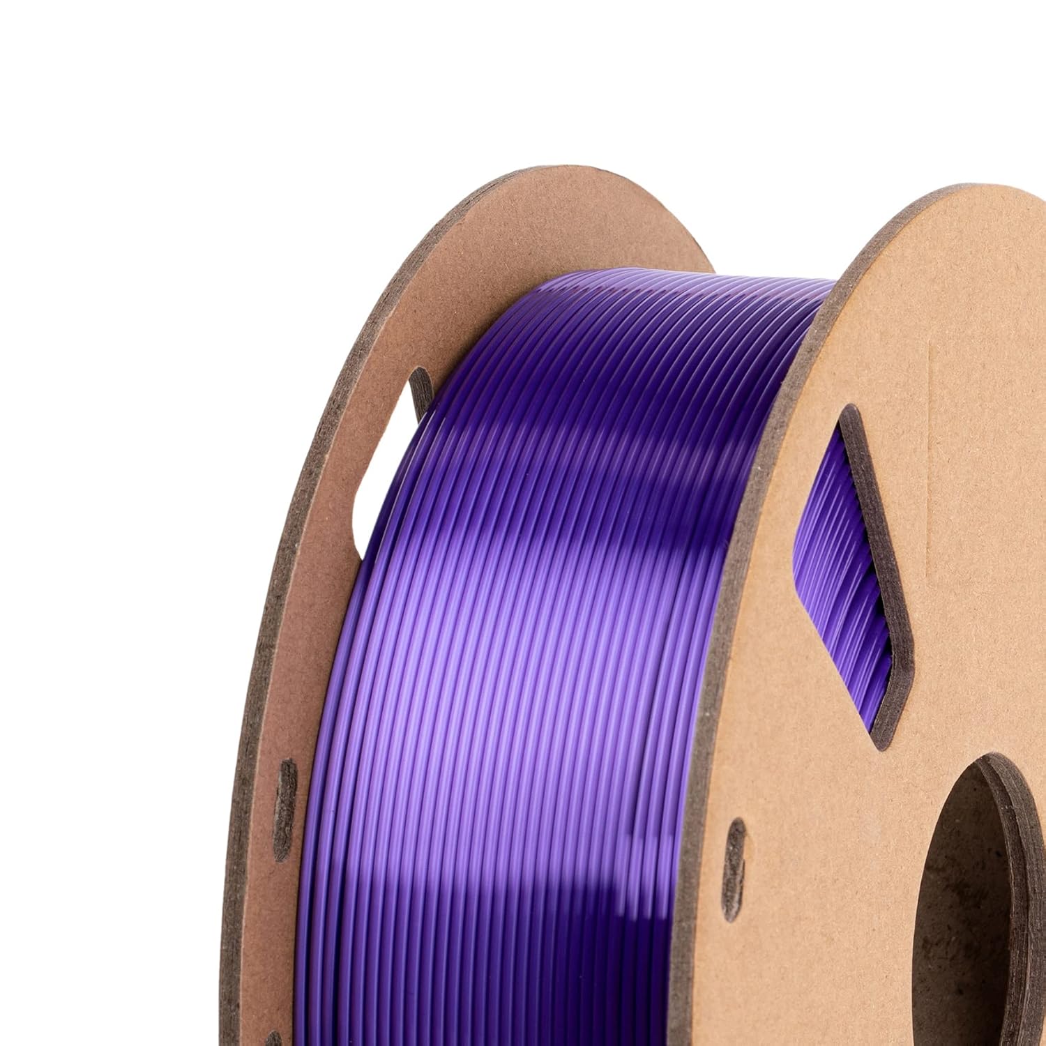 KYUUBI Silk Purple 3D Printer Filament PLA 1.75 mm 1 KG (2.2 LBS) Shine Silky Shiny Purple PLA