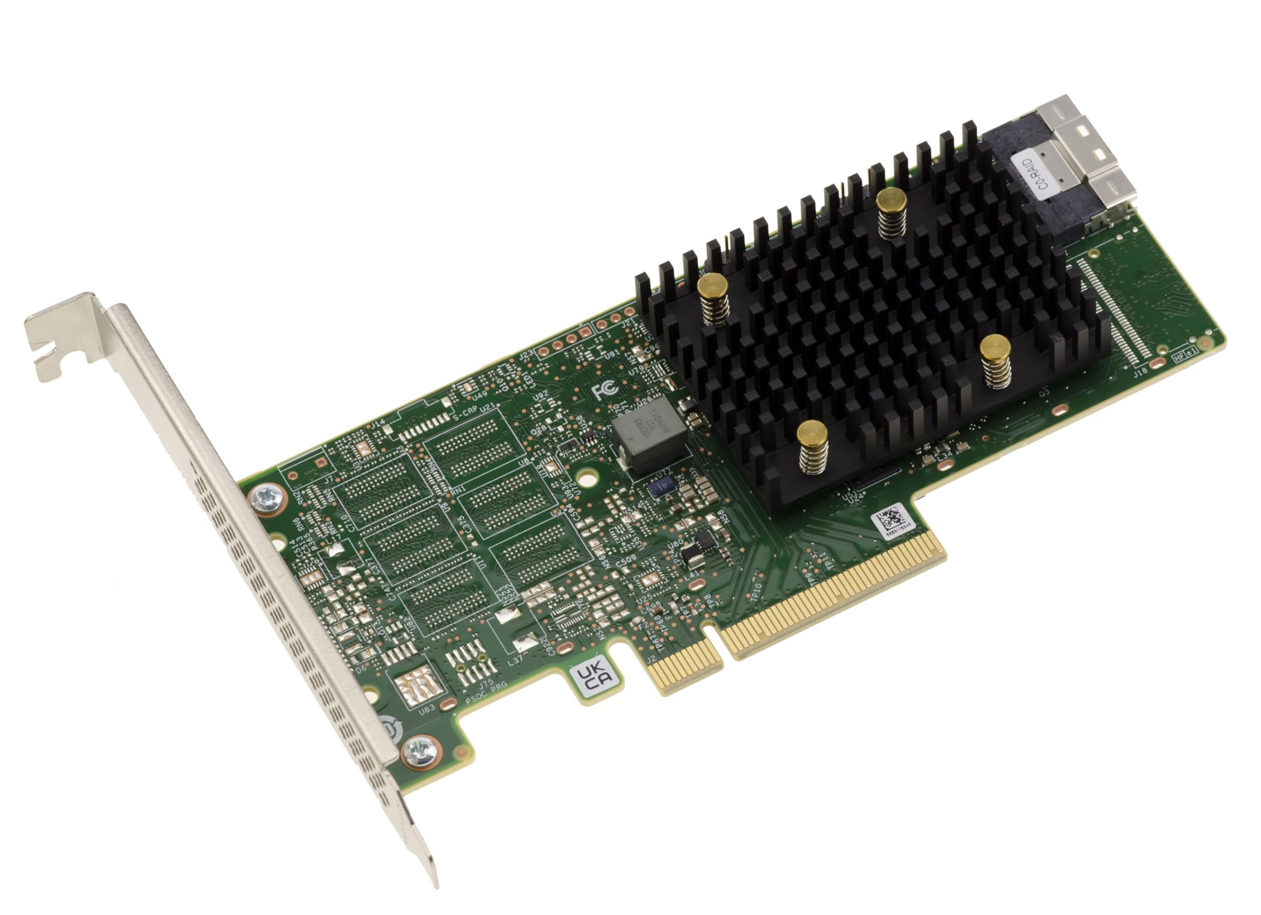 KALEA-INFORMATIQUE Scheda controller PCIe 4.0 x8 Trimode SAS SATA NVMe 12GB con 8 porte interne OEM 9540-8i con Raid 0, 00, 1, 10