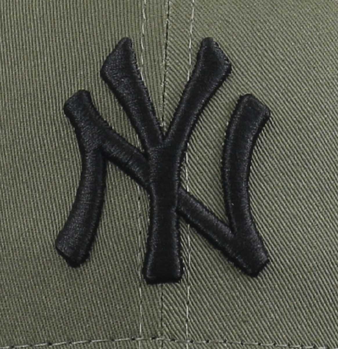 New Era Casquette 9FORTY League Essential New York Yankees Olive-Noir