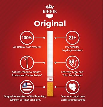 KHOOR Menthol & Original Carton Bundle