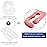 Pregnancy Pillows for Sleeping, U Shaped Full Body Maternity Pillow with Removable Cover - Support for Back, Legs, Belly, HIPS for Pregnant Women(Pink)