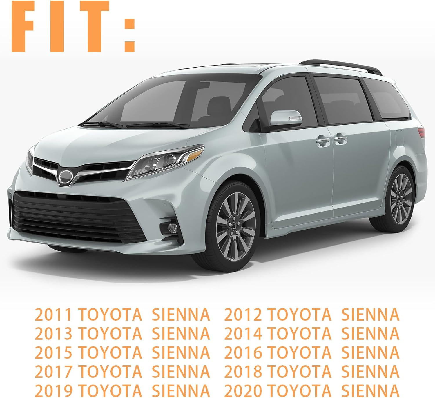 Door Motor Bracket Cable Sub-Assy & Power Sliding Door Cable Sub-Assembly for 2011-2020 Toyota Sienna Right Passenger Side OEM #85015-08011 85015-08010