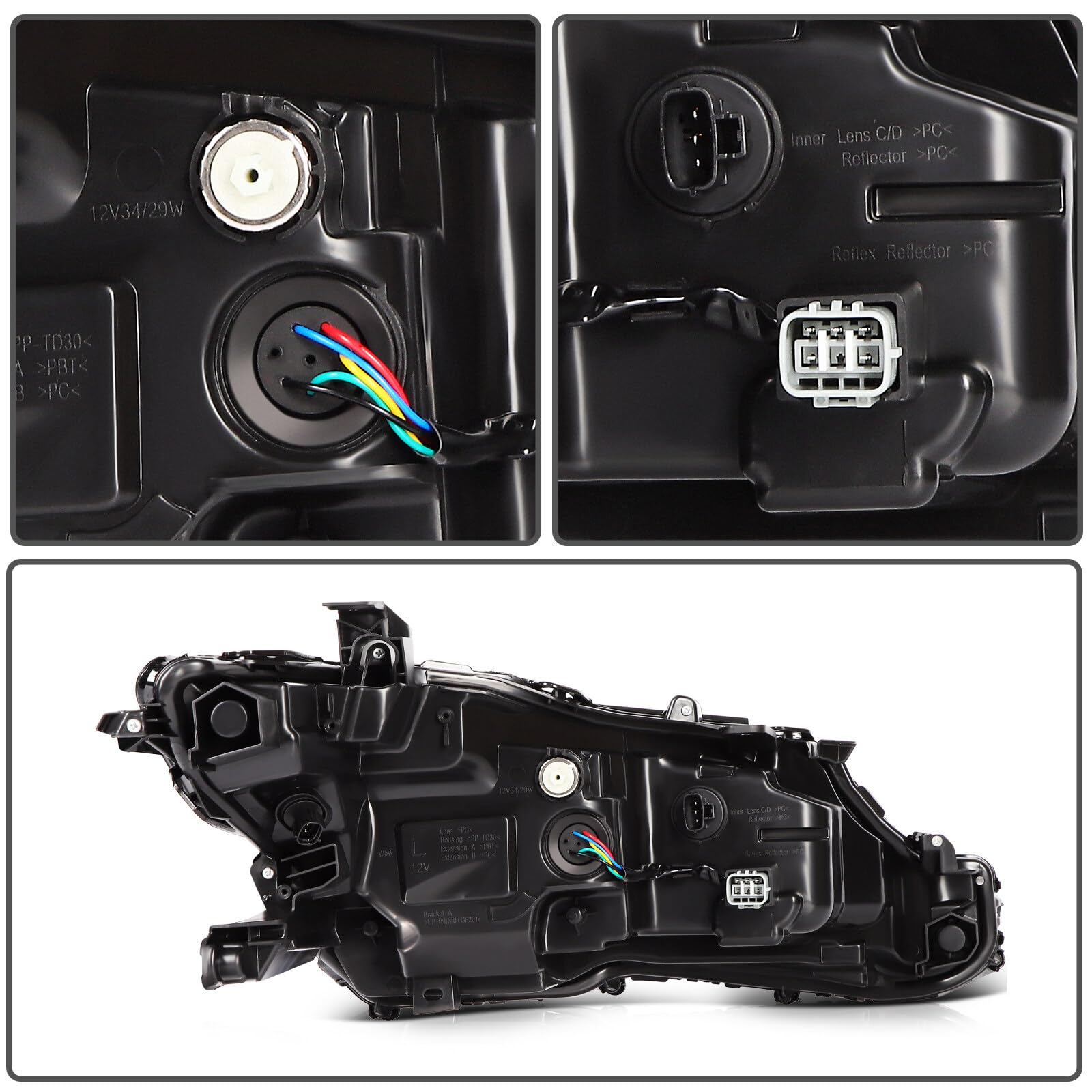 カリオペイア　デッキ　ライドラインPR Amazon.com: KEEKPO - For 2018-2021 Chevy Traverse HID/Xenon