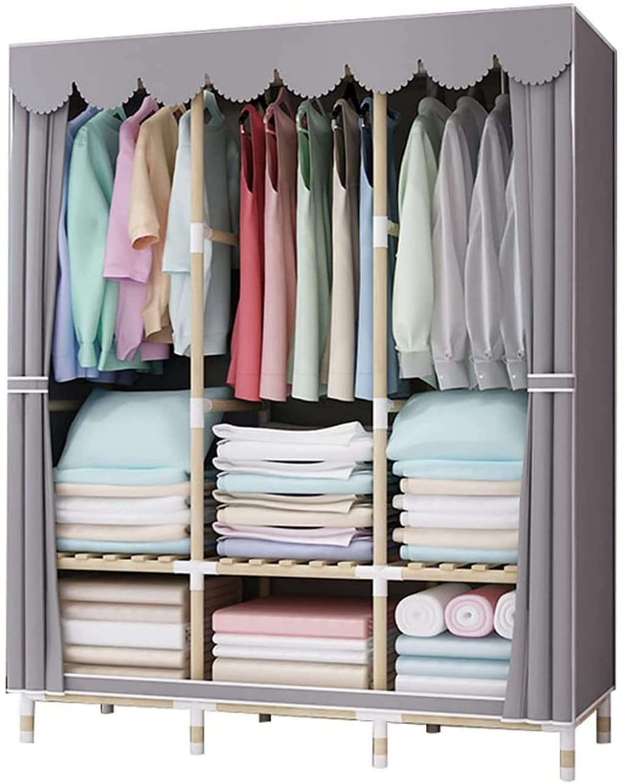 Armoire multifonction gain de place pour résoudre le manque de rangement de vos vêtements