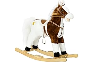 Qaba Rocking Horse with Sound: Melody's Ride of Adventure