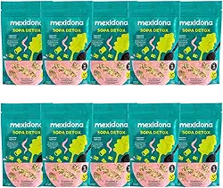 Kit com 10 Pacotes de Sopa Detox de 130g cada - Mexidona