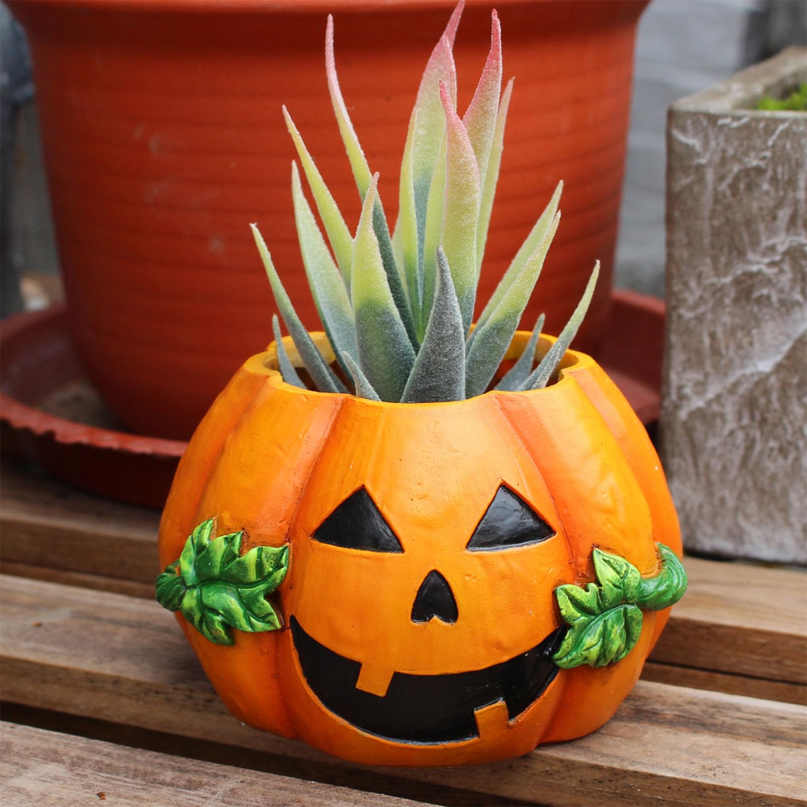 Amazon.co.jp: ハロウィンパンプキンポット、手作りデザインのカボチャ