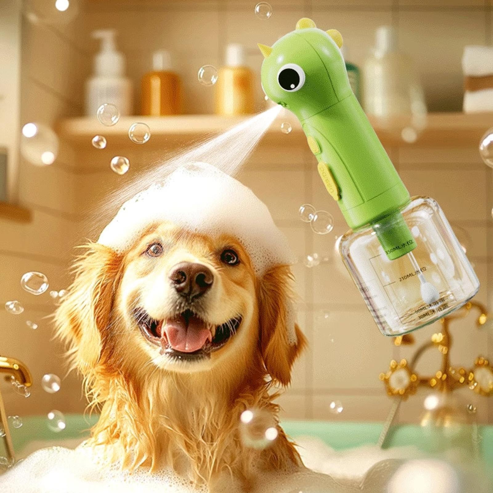 Hundeschaum – Seifenspray für Katzenschaum mit Präzision und effizienter Pflege für Katzenwelpen Dusche