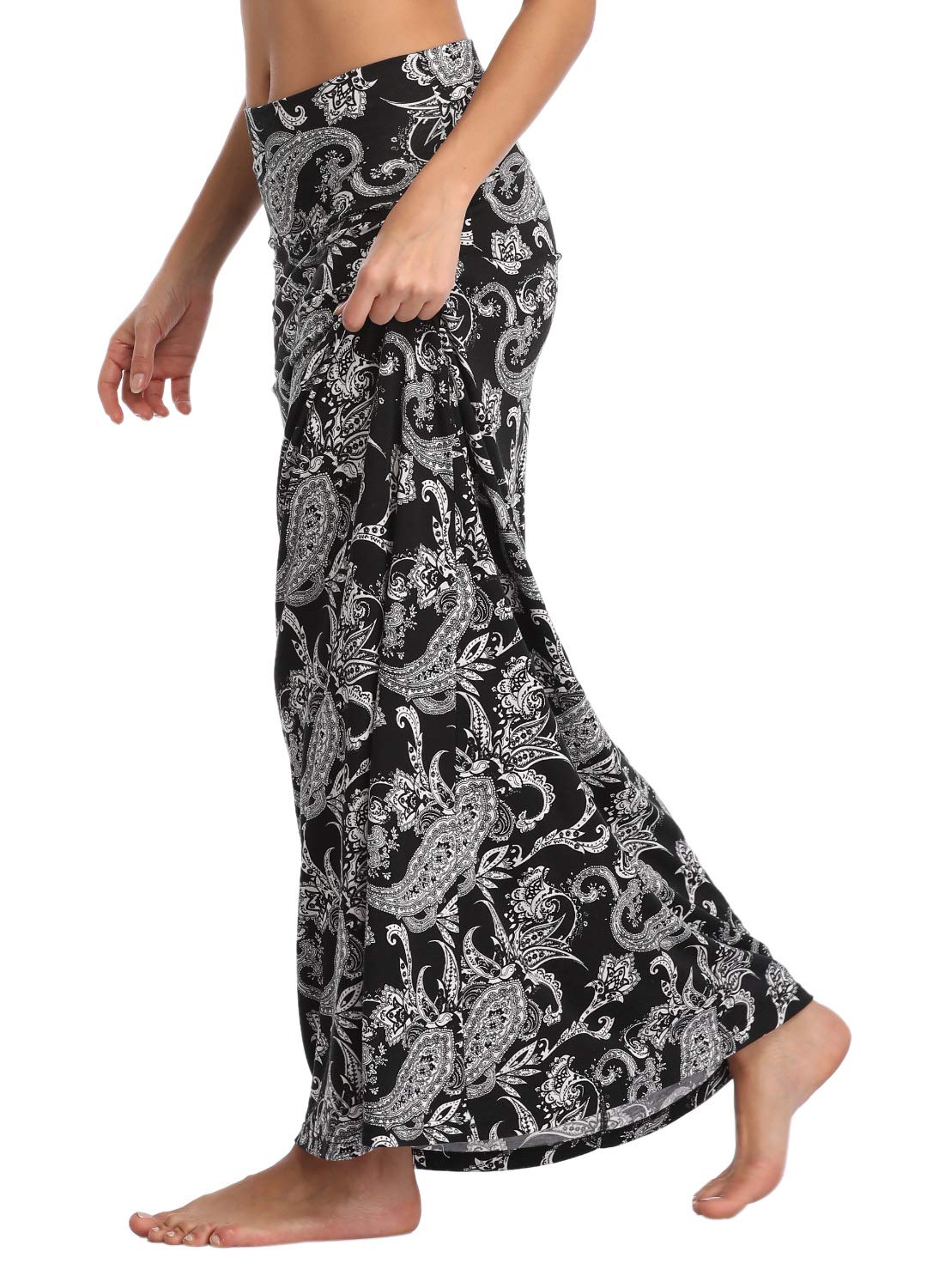 Jupe Longue bohème Douce et Extensible pour Femme