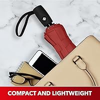 Vista 51 de REPEL Windproof Travel Umbrella - Compact & Withstands Winds up to 85MPH , Strongest Premium Auto Folding Umbrella for Rain and Sun - Durable, Light