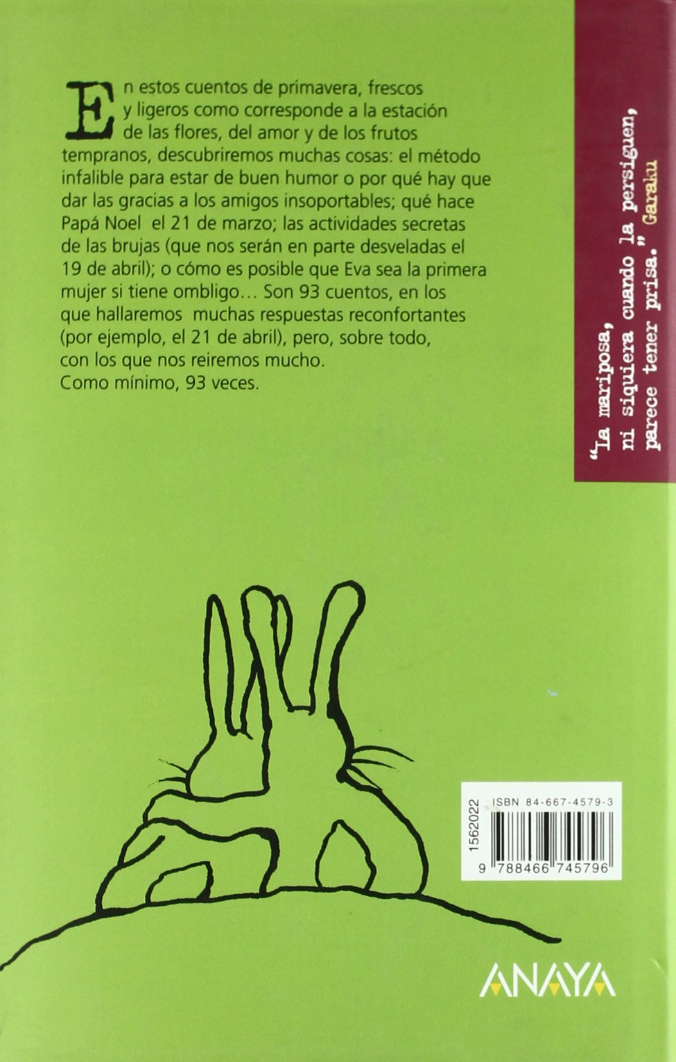 Cuentos de primavera (Libros Para Jóvenes - Leer Y Pensar)