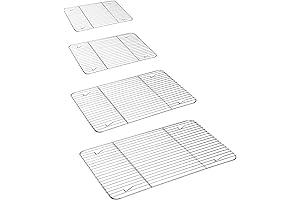 P&P CHEF Professional Grade 4-Piece Wire Cooking Racks