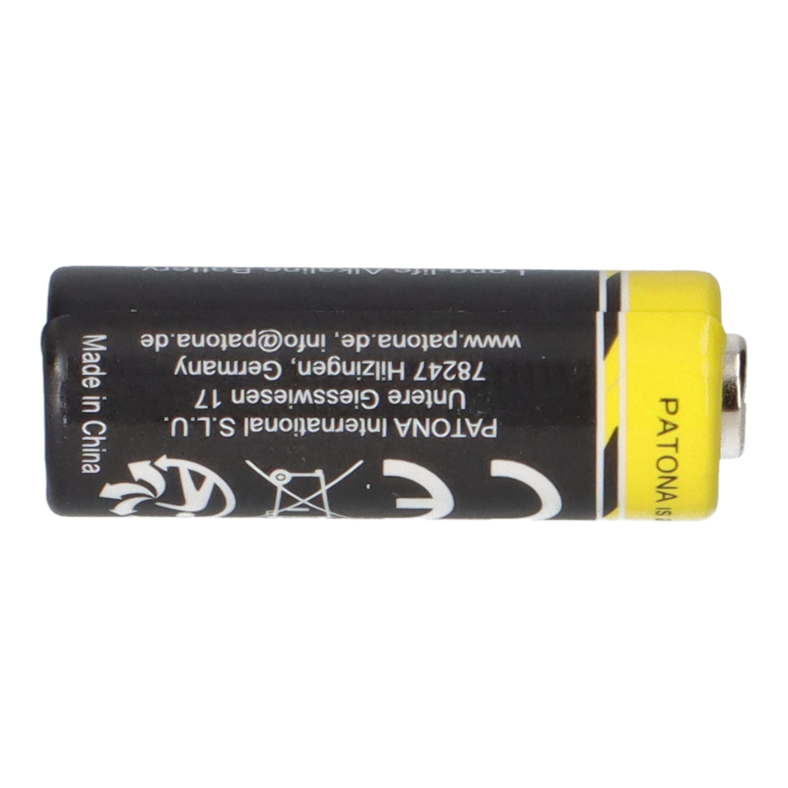 PATONA Lot de 100 (20 x 5 pièces) 12 V 23 A 23GA MN21 - Batterie spéciale pour ouvre-porte de garage, télécommandes, systèmes d'alarme, casque Bluetooth, etc. Compatible avec MN21, V23GA, 3LR50, LRV08