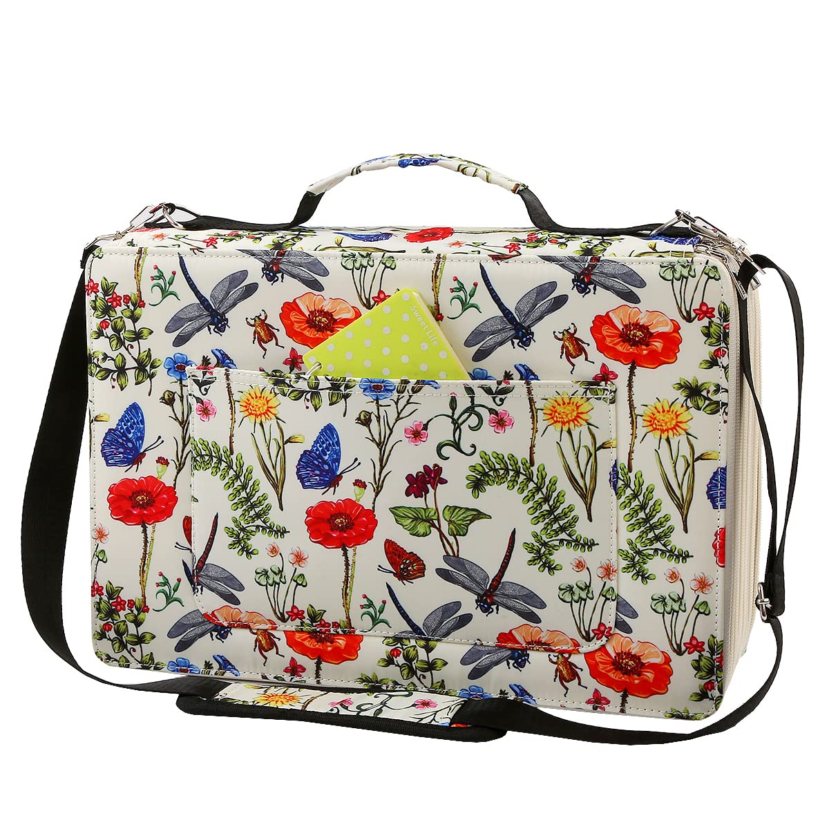 480 Slots Pencil Case, 5-Layer Organizer with Shoulder Strap