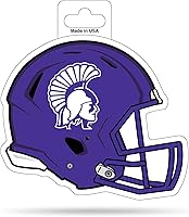 Vista 96 de Rico Industries NCAA - Calcomanía para casco de corte en forma de 4.75 x 5 pulgadas