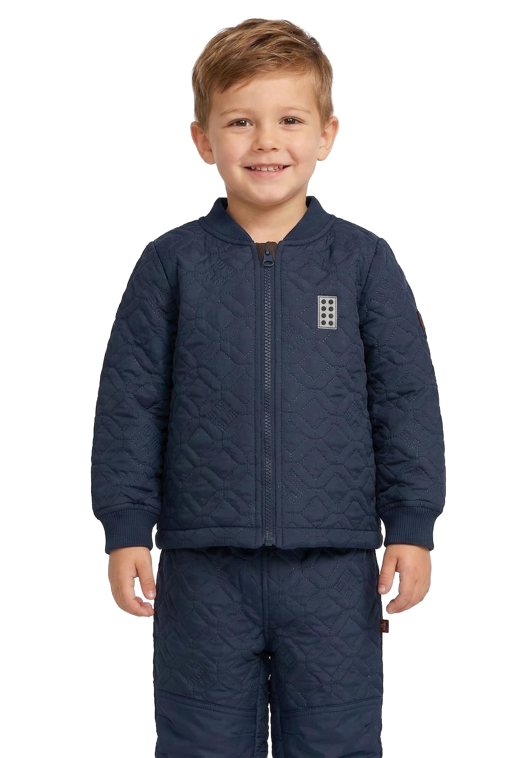 Kabooki LEGO® Thermo-Set für Kinder - Winddichte Thermojacke und Thermohose mit Verstärkungen | Bionic-Finish ECO | Leichtes und warmes Set für Jungen und Mädchen